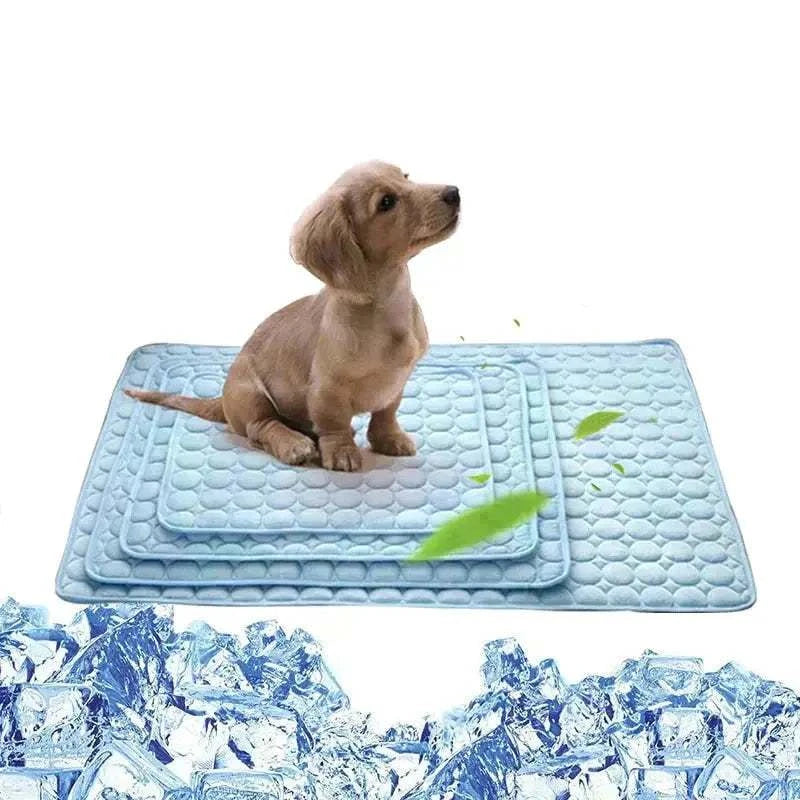 Pet Cooling MatPet Cooling MatPaws And PensPet Cooling Mat
Stay dogs cool in hot weather with no water, refrigeration, or electricity needed. Made from non-toxic lightweight material, the pad is environment-Paws and pens