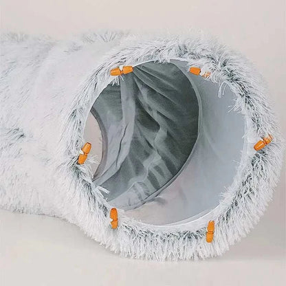 2 In 1 Round Cat Tunnel Bed2 In 1 Round Cat Tunnel BedPaws And PensWhy Choose the 2 In 1 Round Cat Tunnel Bed
Introducing the 2 In 1 Round Cat Tunnel Bed, the ultimate cozy hideaway and playtime paradise for your feline friend. ThisPaws and pens