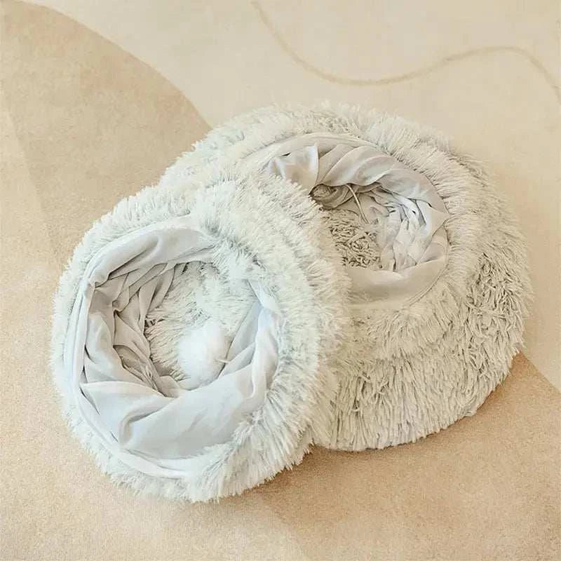 2 In 1 Round Cat Tunnel Bed2 In 1 Round Cat Tunnel BedPaws And PensWhy Choose the 2 In 1 Round Cat Tunnel Bed
Introducing the 2 In 1 Round Cat Tunnel Bed, the ultimate cozy hideaway and playtime paradise for your feline friend. ThisPaws and pens