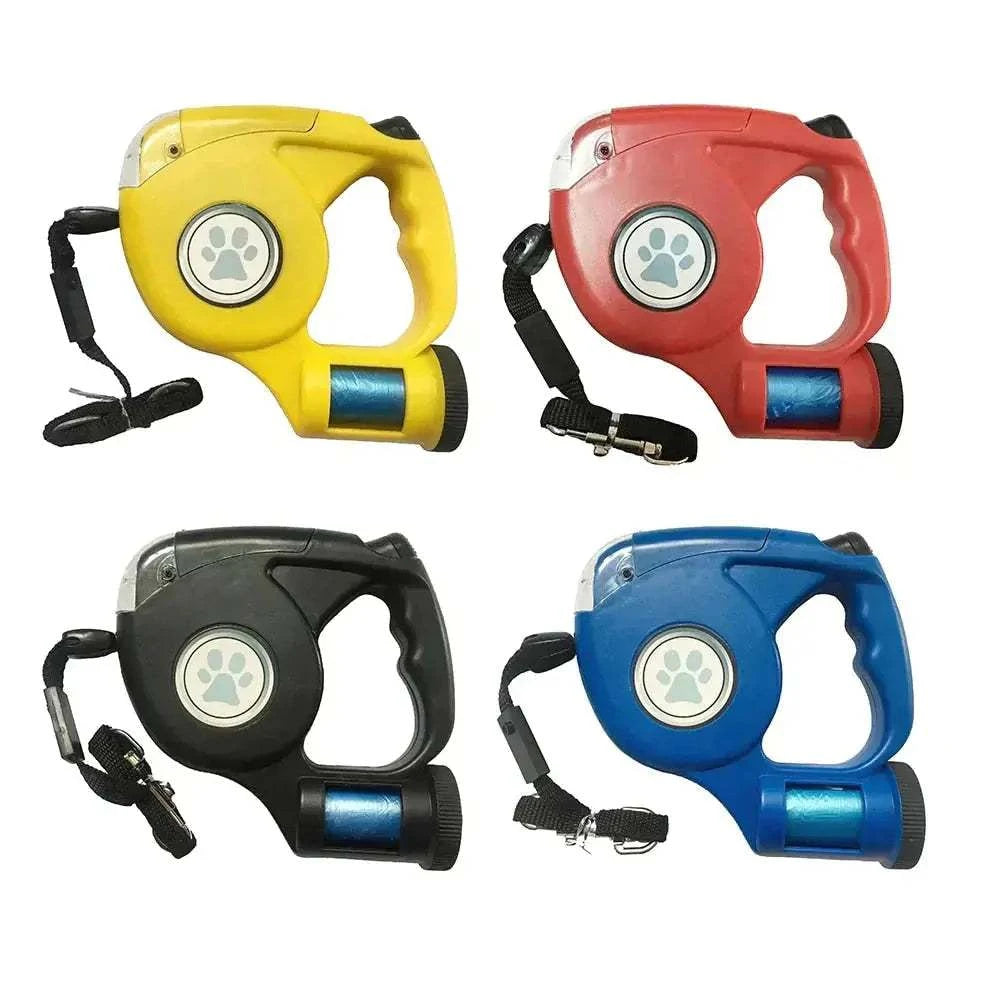 3 in 1 Dog Leash3 in 1 Dog LeashPaws And PensWalking your dog should be a fun, confident experience for both you and your best friend. Have yourself this innovative retractable pet leash that you will never regPaws and pens