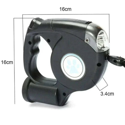 3 in 1 Dog Leash3 in 1 Dog LeashPaws And PensWalking your dog should be a fun, confident experience for both you and your best friend. Have yourself this innovative retractable pet leash that you will never regPaws and pens