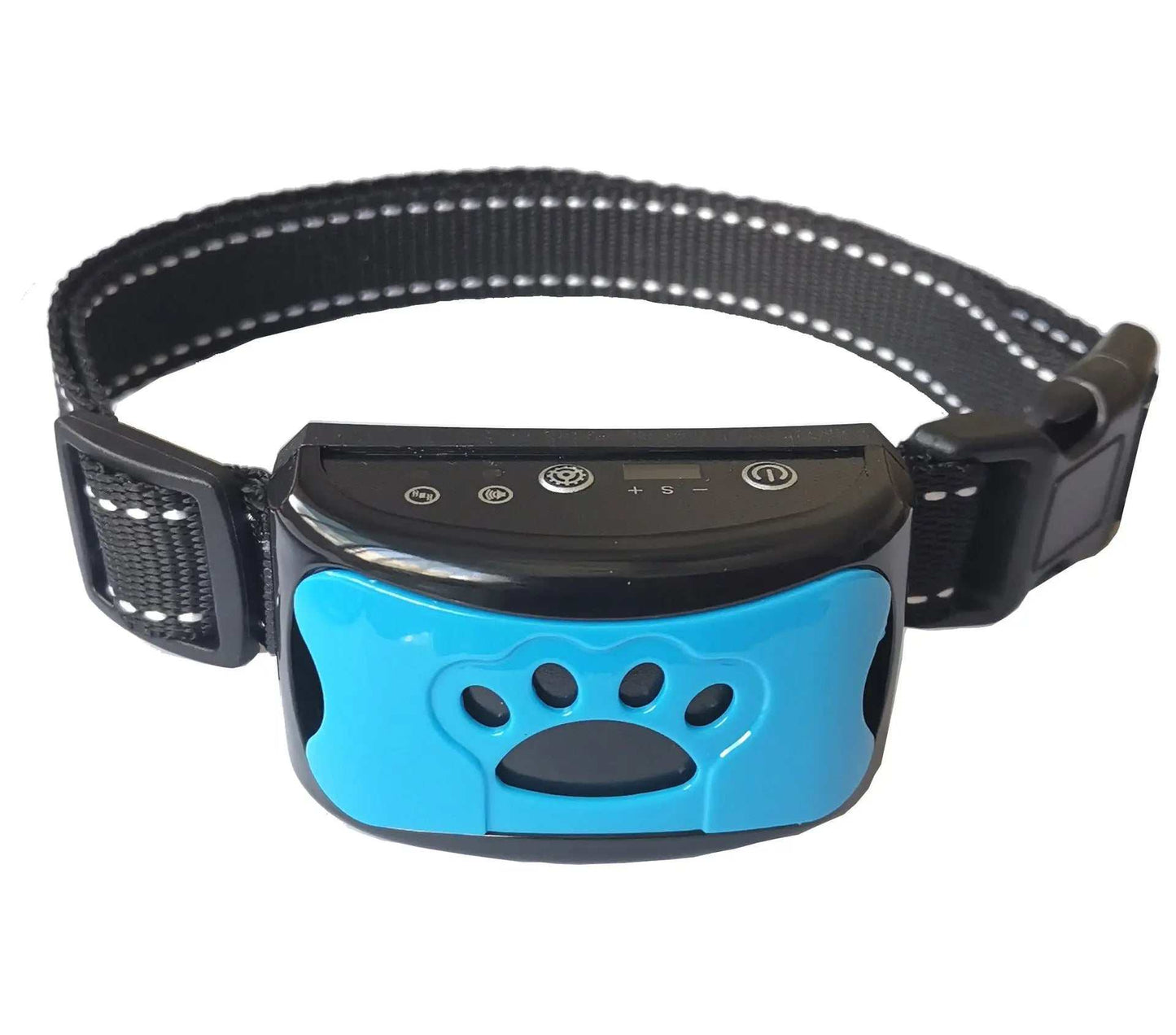 Anti-Bark Dog CollarAnti-Bark Dog CollarPaws And PensAnti-Bark Dog Collar
Dog training collar with bark control helps decreases the dog's barking by the automatic performance of sound and vibration. Beeps and vibrationPaws and pens