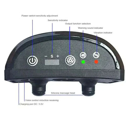 Anti-Bark Dog CollarAnti-Bark Dog CollarPaws And PensAnti-Bark Dog Collar
Dog training collar with bark control helps decreases the dog's barking by the automatic performance of sound and vibration. Beeps and vibrationPaws and pens