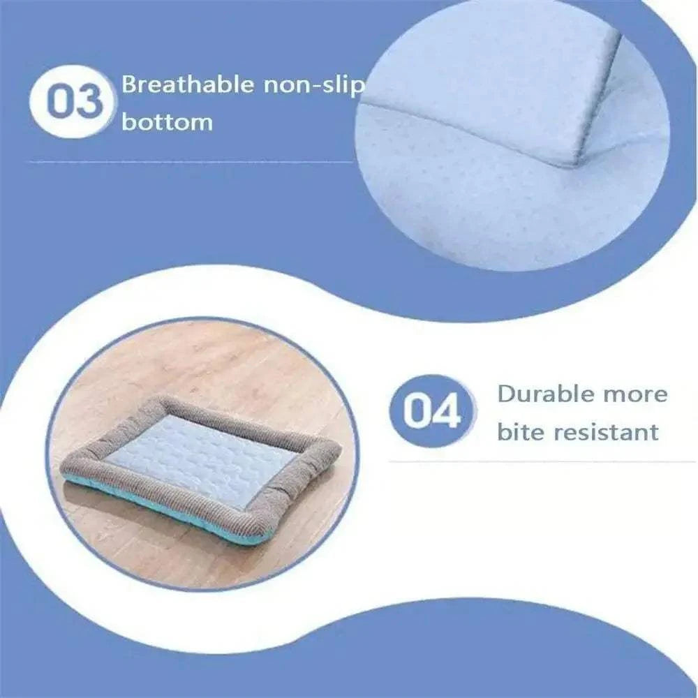Breathable Pet Cooling MatPet cooling matPaws And PensWhy Choose a Breathable Pet Cooling Mat?
A Breathable Pet Cooling Mat offers multiple features designed to keep pets cool and comfortable in hot weather.

Advanced CPaws And Pens