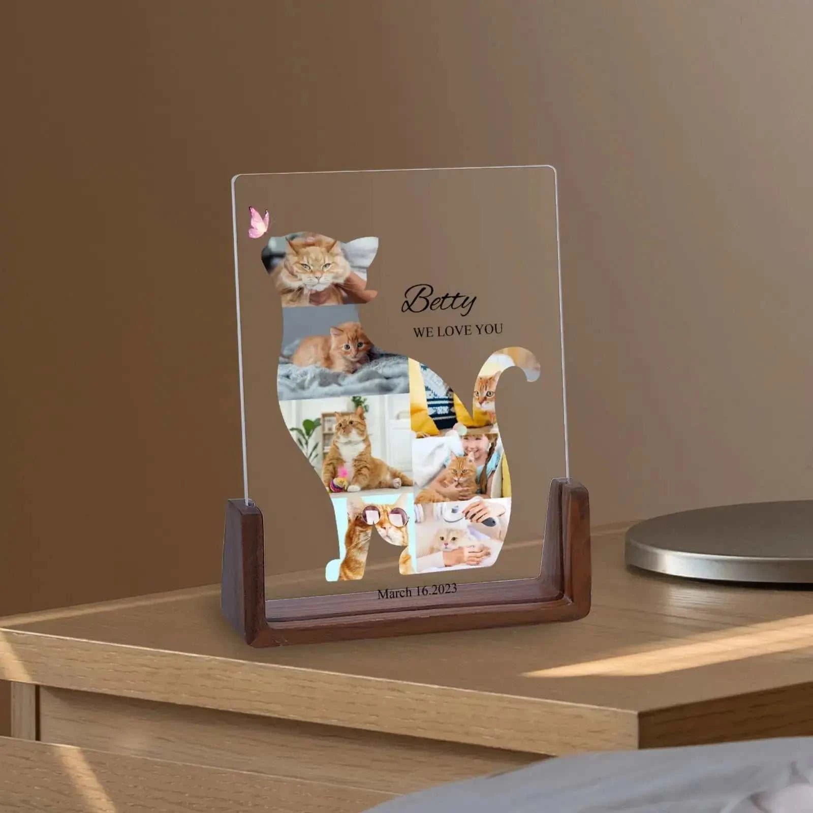 Collage Frame for Cat LoverCollage Frame for Cat LoverPaws And PensWhy Choose a Pet Themed Collage Frame
Showcase your love for cats with a collage frame, perfect for displaying all your favorite feline memories in one beautiful, pePaws And Pens