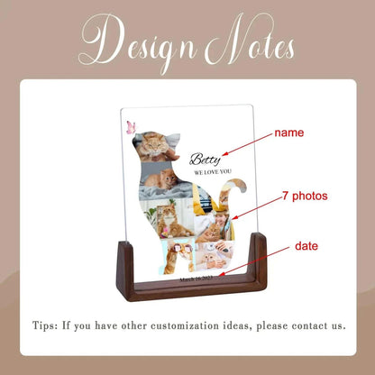 Collage Frame for Cat LoverCollage Frame for Cat LoverPaws And PensWhy Choose a Pet Themed Collage Frame
Showcase your love for cats with a collage frame, perfect for displaying all your favorite feline memories in one beautiful, pePaws And Pens