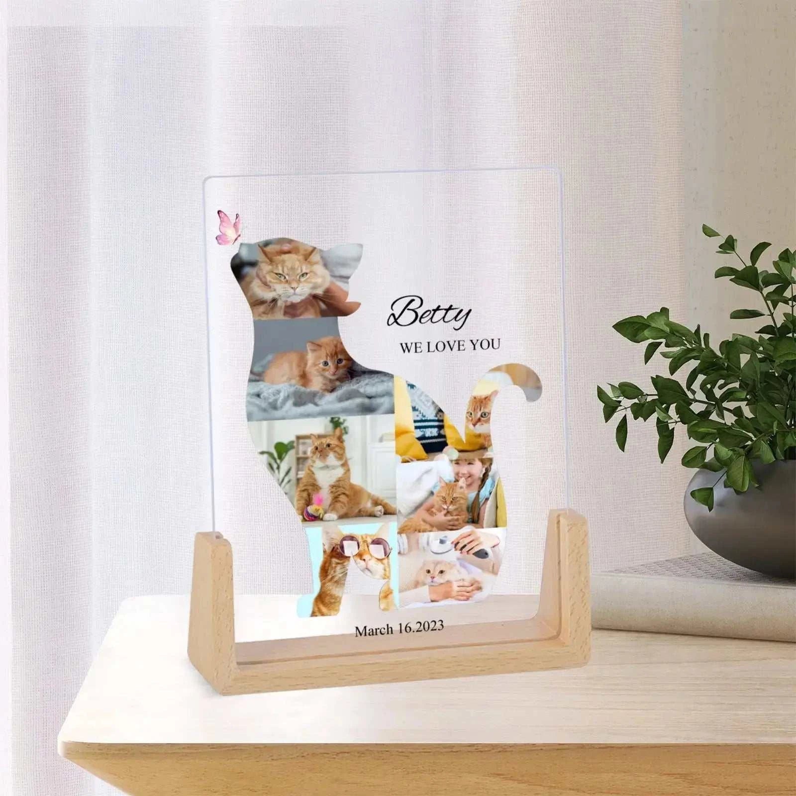 Collage Frame for Cat LoverCollage Frame for Cat LoverPaws And PensWhy Choose a Pet Themed Collage Frame
Showcase your love for cats with a collage frame, perfect for displaying all your favorite feline memories in one beautiful, pePaws And Pens