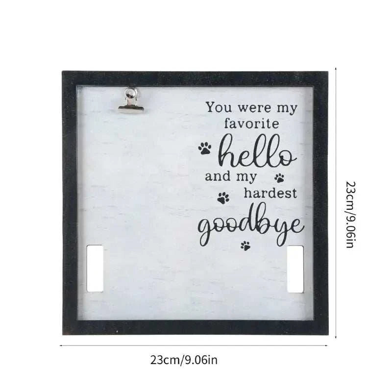 Dog Memorials Picture FrameDog Memorials Picture FramePaws And PensWhy Choose a Dog Memorials Picture Frame?
Preserve your dog’s memory with a heartfelt memorial picture frame, showcasing their spirit in a lasting tribute.

PersonalPaws And Pens