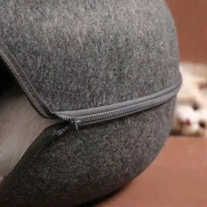 Donut Cat Tunnel BedDonut Cat Tunnel BedPaws And PensLooking for an amazing bed for your pets where they can also play?
Our Donut Cat Tunnel Bed is all that you need. It is a perfect combination of a toy tunnel and a cPaws and pens