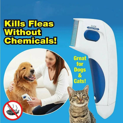 Electric flea Comb Anti Lice Comb Tools CombPetsElectric flea CombPaws And PensIRRITATION BE GONE!
Electric Anti Lice Comb Tools and ticks can cause incredible discomfort and even transfer diseases to your beloved Pets. Electric flea Comb

ParaPaws And Pens