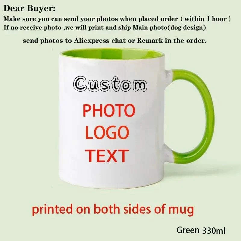 Personalised Dog Photo MugPersonalised Dog Photo MugPaws And PensWhy Choose a Custom Dog Photo Mug?
Sip in memory of your furry friend with a personalized dog photo mug, a perfect keepsake to cherish every moment.

Customizable DePaws And Pens