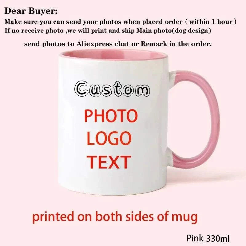Personalised Dog Photo MugPersonalised Dog Photo MugPaws And PensWhy Choose a Custom Dog Photo Mug?
Sip in memory of your furry friend with a personalized dog photo mug, a perfect keepsake to cherish every moment.

Customizable DePaws And Pens