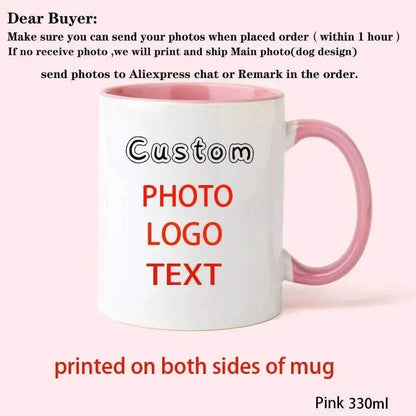 Personalised Dog Photo MugPersonalised Dog Photo MugPaws And PensWhy Choose a Custom Dog Photo Mug?
Sip in memory of your furry friend with a personalized dog photo mug, a perfect keepsake to cherish every moment.

Customizable DePaws And Pens