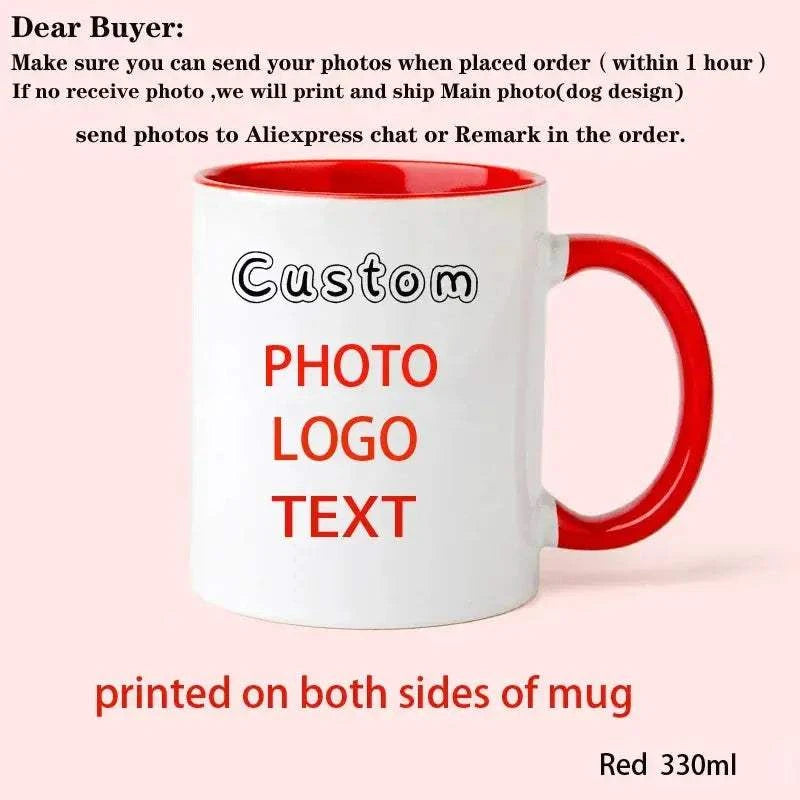 Personalised Dog Photo MugPersonalised Dog Photo MugPaws And PensWhy Choose a Custom Dog Photo Mug?
Sip in memory of your furry friend with a personalized dog photo mug, a perfect keepsake to cherish every moment.

Customizable DePaws And Pens