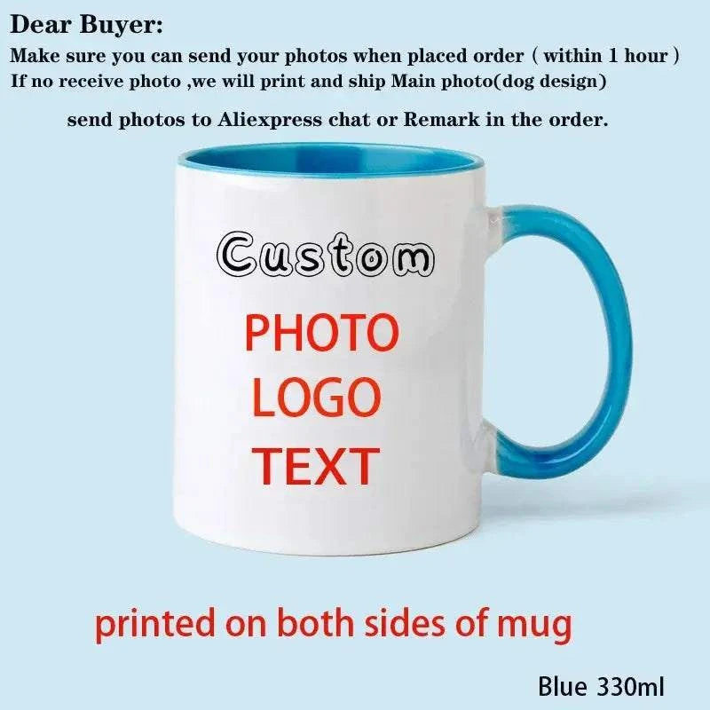 Personalised Dog Photo MugPersonalised Dog Photo MugPaws And PensWhy Choose a Custom Dog Photo Mug?
Sip in memory of your furry friend with a personalized dog photo mug, a perfect keepsake to cherish every moment.

Customizable DePaws And Pens