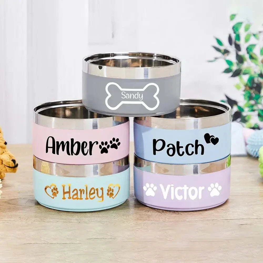 Personalized Dog Food Water BowlnullPaws And PensWhy Choose a Personalized Pet Bowl
Make mealtime special with a personalized dog food and water bowl, designed to reflect your pet’s unique personality and style.

CPaws And Pens