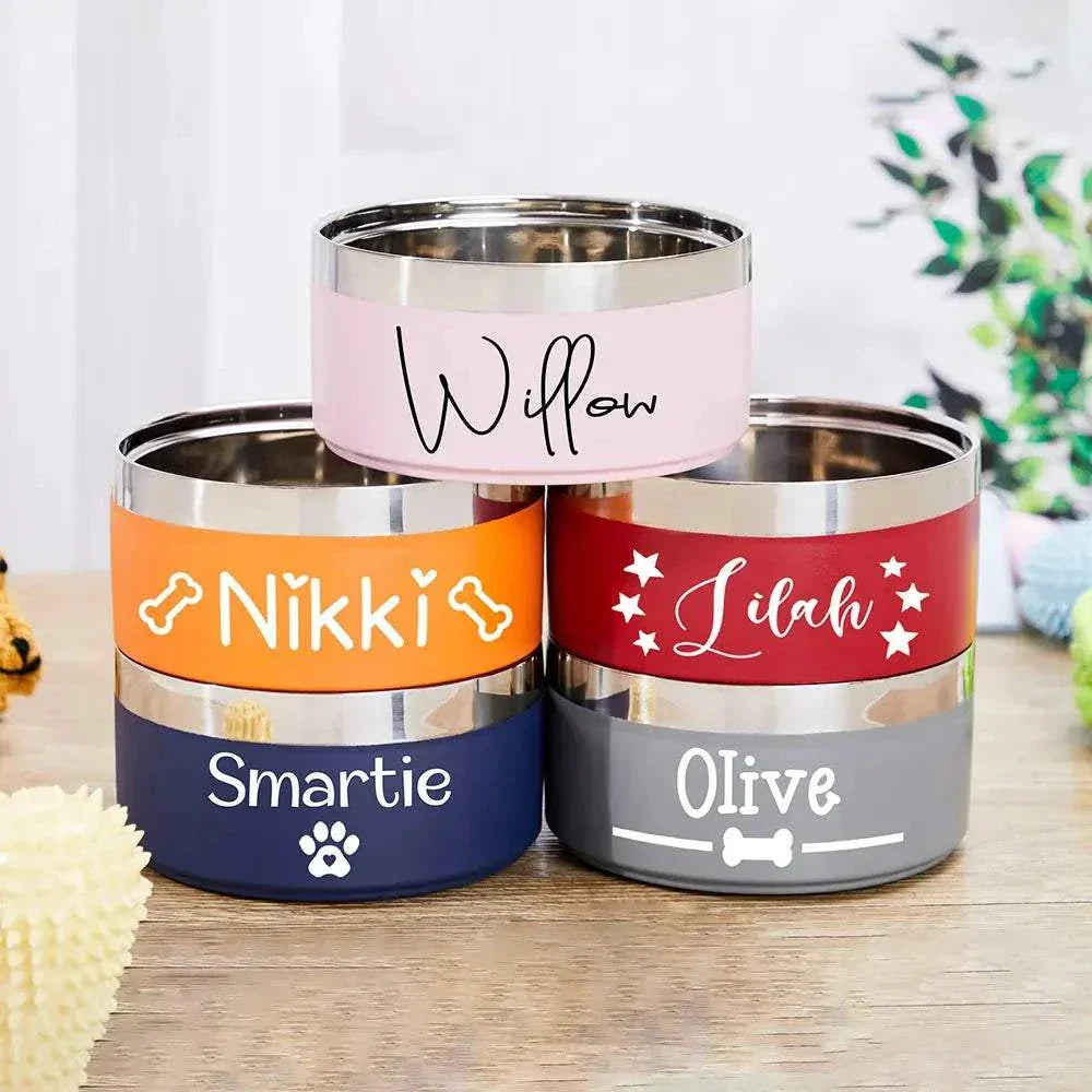 Personalized Dog Food Water BowlnullPaws And PensWhy Choose a Personalized Pet Bowl
Make mealtime special with a personalized dog food and water bowl, designed to reflect your pet’s unique personality and style.

CPaws And Pens