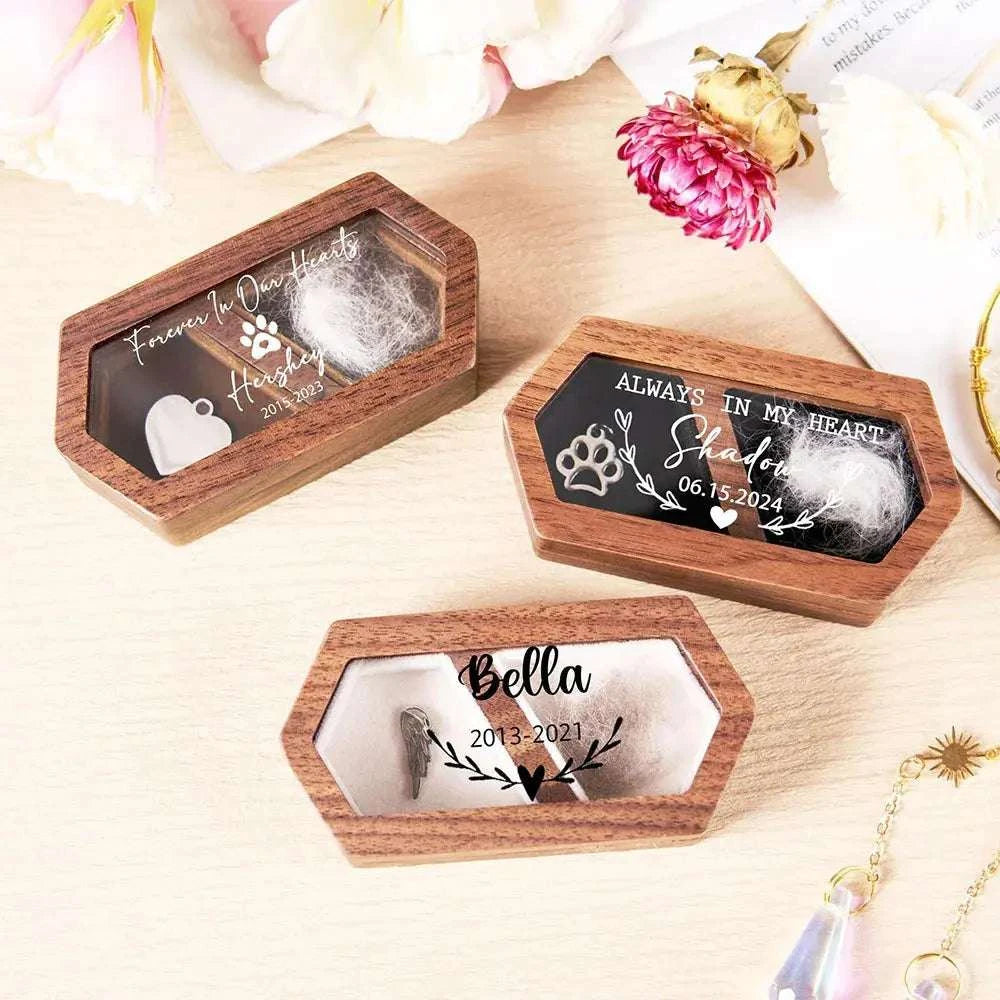 Personalized Pet Fur Keepsake Box pet ashes keepsakePetspet ashes keepsakePaws And PensPersonalized Pet Fur Keepsake Box: A Meaningful Tribute to Your Beloved Companion
Keep your pet’s memory alive with the Personalized Pet Fur Keepsake Box, a custom tPaws And Pens
