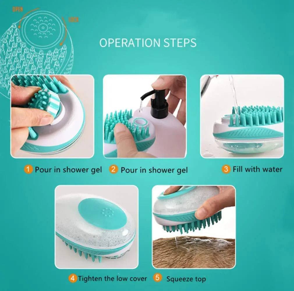 Pet Bath BrushPet Bath BrushPaws And PensPet Bath Brush
This bath Brush tool can help wash small and medium dogs or short-haired. It removes the frizz easily and helps the soap extend into the hair roots. MPaws and pens