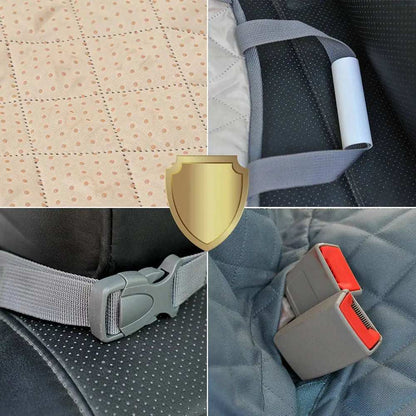 Pet Car Seat CoverPet Car Seat CoverPaws And PensWhy You Need a Pet Car Seat Cover
Visible Mesh Window
Provides your dog with better air circulation in Summer and Winter. Allows the dog to see you and outside clearPaws and pens