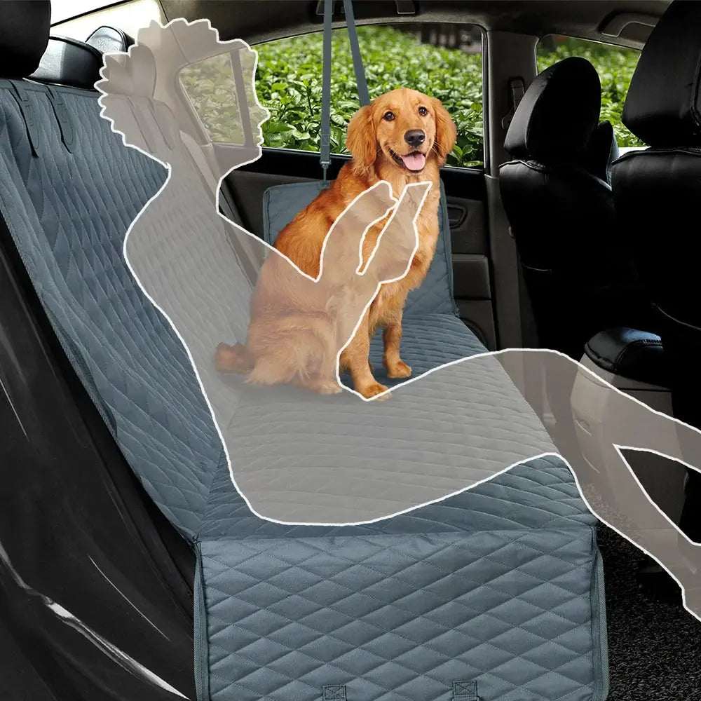 Pet Car Seat CoverPet Car Seat CoverPaws And PensWhy You Need a Pet Car Seat Cover
Visible Mesh Window
Provides your dog with better air circulation in Summer and Winter. Allows the dog to see you and outside clearPaws and pens