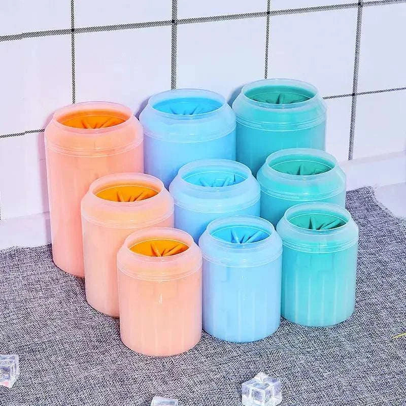 Pet Paw Cleaner CupPet Paw Cleaner CupPaws And PensPets Paw Cleaner Cup 
Pet Paw Cleaner Cup is a must for you. Made of high-quality material and precise design, the pet Paw Cleaner Cup helps you remove dirt and mud Paws and pens