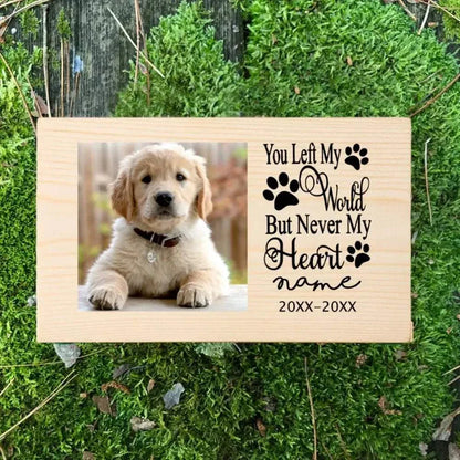 dog memorial frame