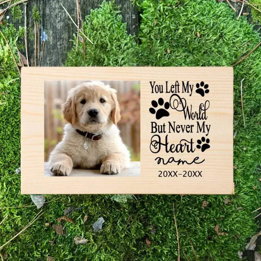 dog memorial frame