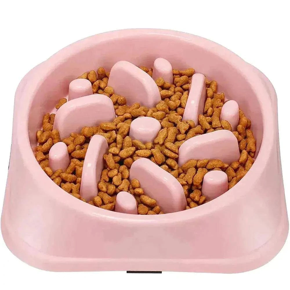 Pet Slow Feeder BowlPet Slow Feeder BowlPaws And PensWhy Choose a Pet Slow Feeder Bowl
PREVENT YOUR CAT OR DOG FROM OVEREATING AND CHOKING WITH THE SLOW-FEEDER PET BOWL
It is believed that Dogs can eat and eat and eat Paws and pens