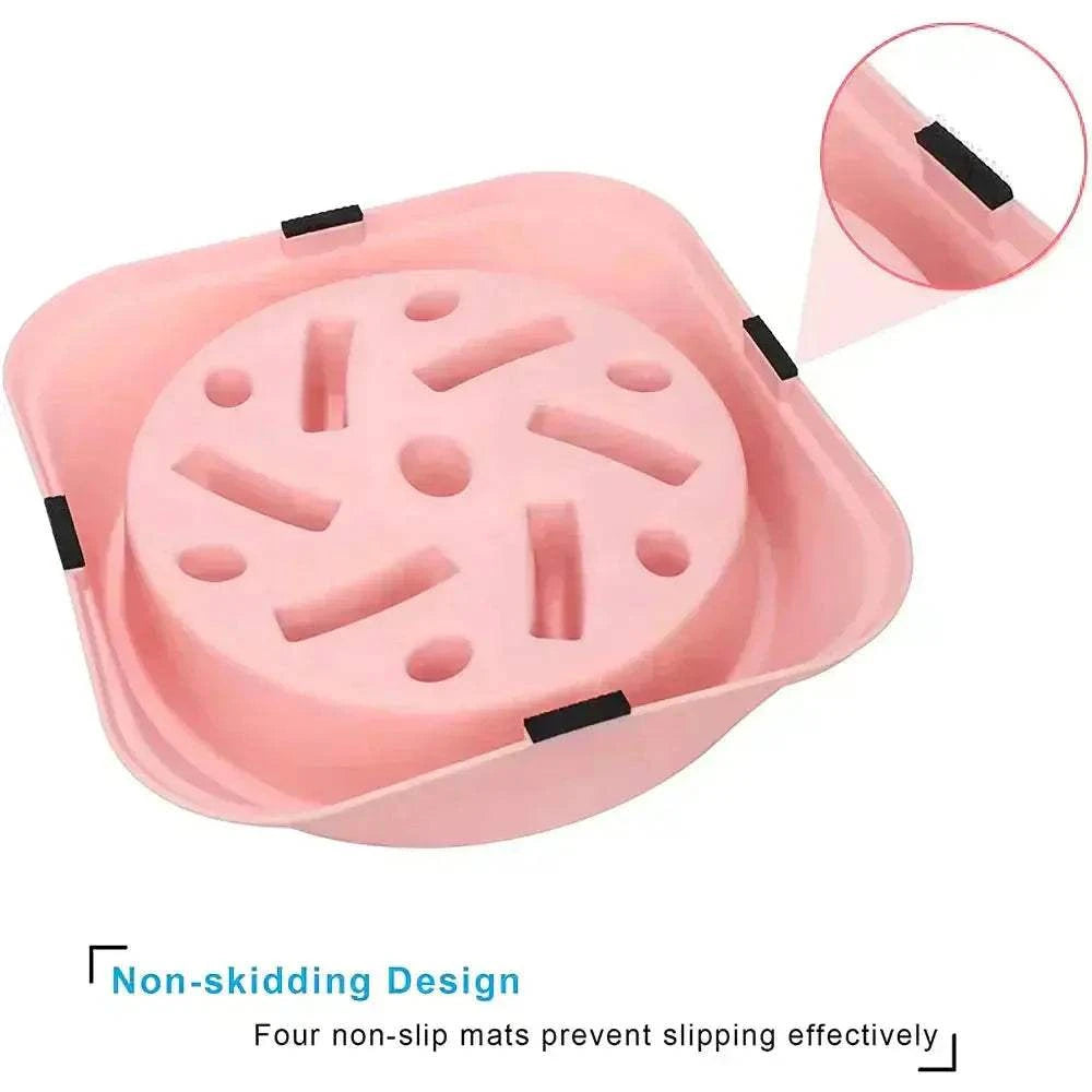 Pet Slow Feeder BowlPet Slow Feeder BowlPaws And PensWhy Choose a Pet Slow Feeder Bowl
PREVENT YOUR CAT OR DOG FROM OVEREATING AND CHOKING WITH THE SLOW-FEEDER PET BOWL
It is believed that Dogs can eat and eat and eat Paws and pens
