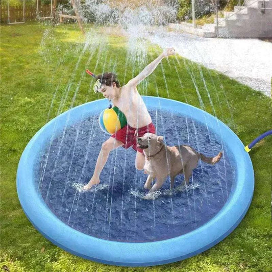 Pet Sprinkler PadPet Sprinkler PadPaws And PensIt’s The Perfect Way For Your Fur Babies To Splash Some Fun During Hot Summer Days!
No one likes to see their dog suffering from extreme heat. The truth is, that dogPaws and pens