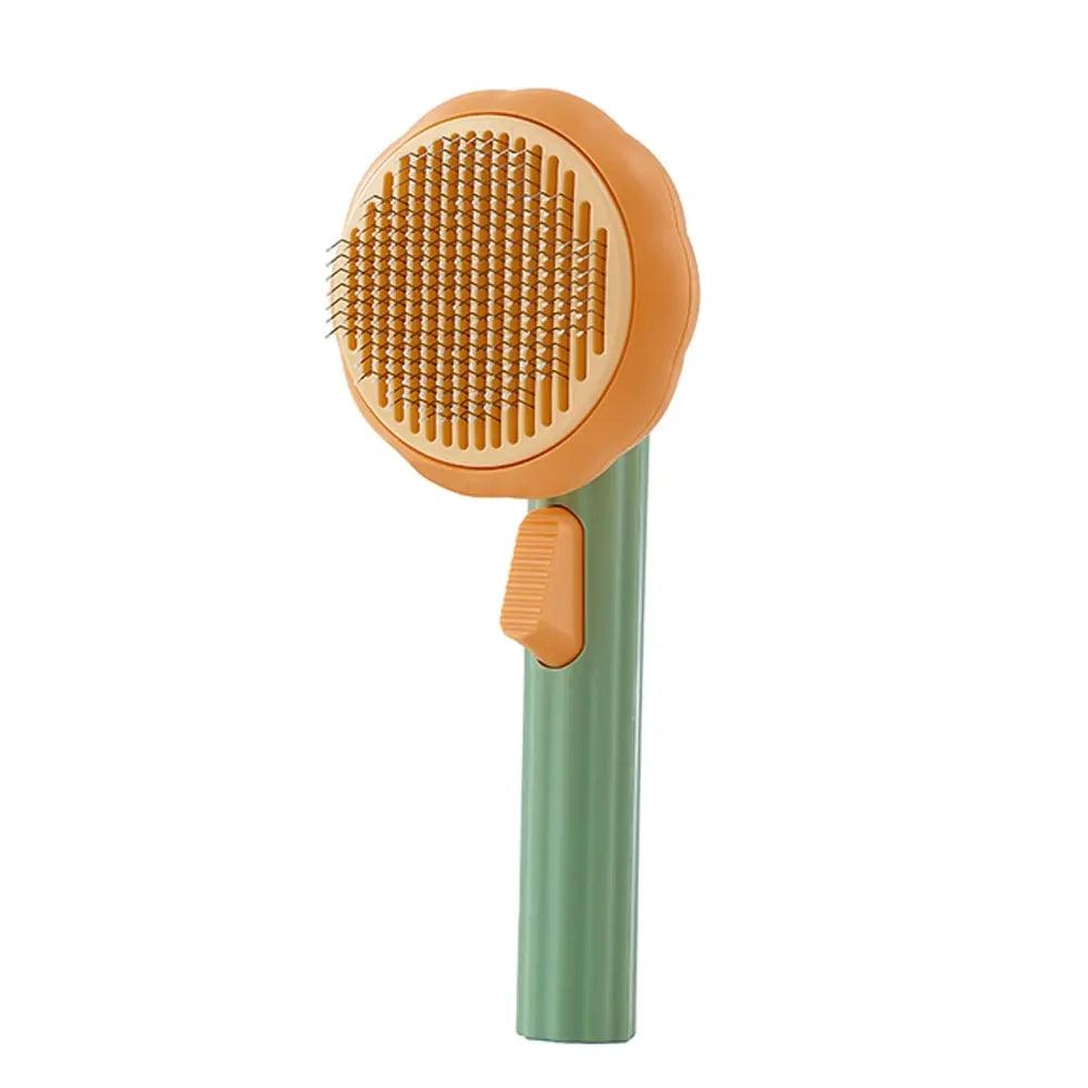 Pumpkin Pet BrushPumpkin Pet BrushPaws And PensWhy Choose the Pumpkin Pet Brush for Your Furry Friend?

YOUR FURRY FRIEND WILL LOVE THIS BRUSH!
This orange, round brush resembles the cutout top of a pumpkin, withPaws and pens