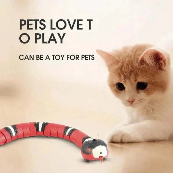 Smart Sensing Snake Cat ToySmart Sensing SnakePaws And PensWhy Choose an Interactive Snake Cat Toy?
The Smart Sensing Snake Cat Toy redefines playtime with its lifelike design, smart sensing technology, and diverse interactiPaws and pens