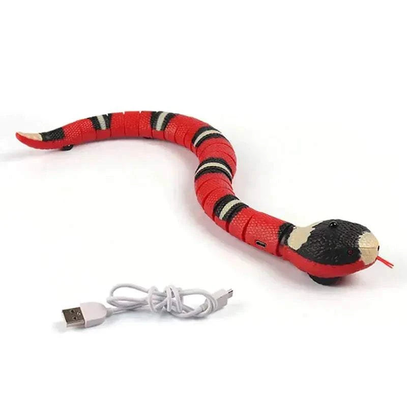 Smart Sensing Snake Cat ToySmart Sensing SnakePaws And PensWhy Choose an Interactive Snake Cat Toy?
The Smart Sensing Snake Cat Toy redefines playtime with its lifelike design, smart sensing technology, and diverse interactiPaws and pens