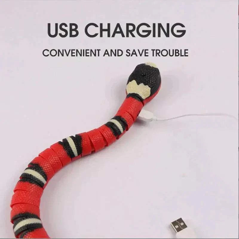 Smart Sensing Snake Cat ToySmart Sensing SnakePaws And PensWhy Choose an Interactive Snake Cat Toy?
The Smart Sensing Snake Cat Toy redefines playtime with its lifelike design, smart sensing technology, and diverse interactiPaws and pens
