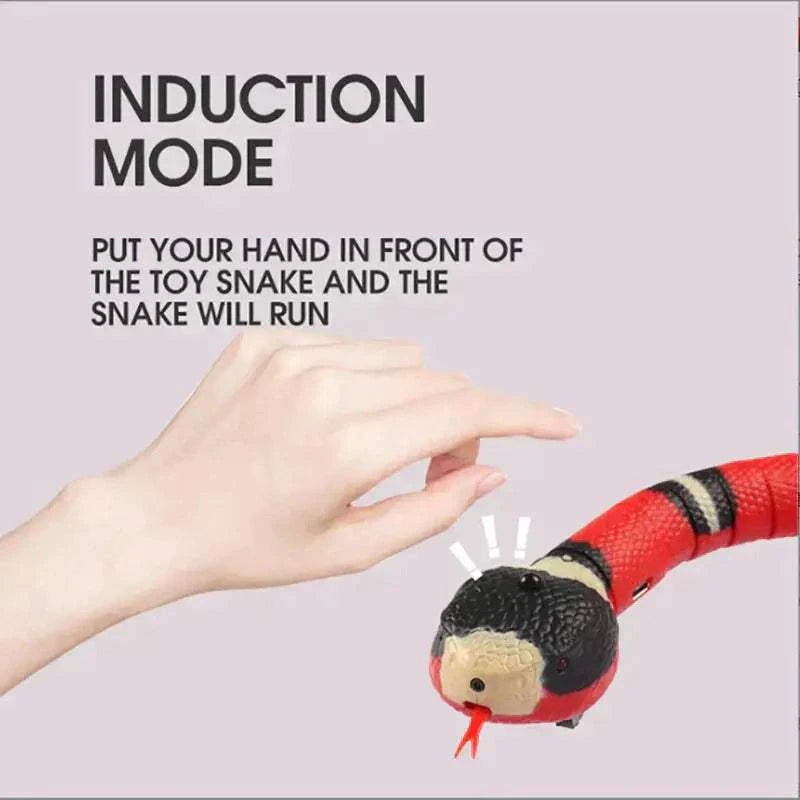 Smart Sensing Snake Cat ToySmart Sensing SnakePaws And PensWhy Choose an Interactive Snake Cat Toy?
The Smart Sensing Snake Cat Toy redefines playtime with its lifelike design, smart sensing technology, and diverse interactiPaws and pens