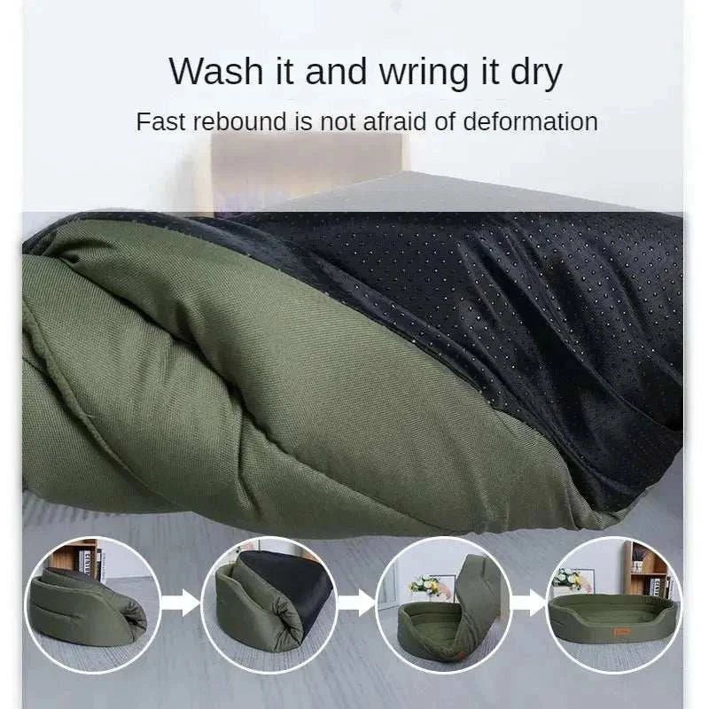 Waterproof and Anti-Mite Pet Sofa BednullPaws And PensWhy Choose a Waterproof Pet Sofa Bed?
Give your furry friend the comfort and security they deserve with the Waterproof and Anti-Mite Pet Sofa Bed. Designed with theiPaws And Pens