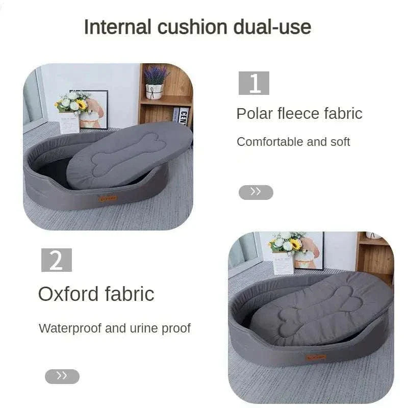 Waterproof and Anti-Mite Pet Sofa BednullPaws And PensWhy Choose a Waterproof Pet Sofa Bed?
Give your furry friend the comfort and security they deserve with the Waterproof and Anti-Mite Pet Sofa Bed. Designed with theiPaws And Pens