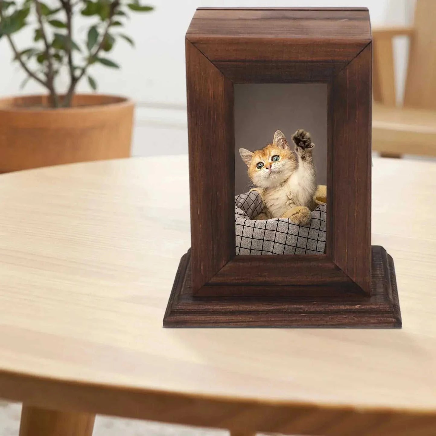 Wooden Pet Ashes Memorial Urn Handcrafted Wooden Pet Memory Box WoodenPetsWooden Pet MemorialPaws And PensWhy Choose a Wooden Pet Ashes Memorial Urn
Honor your pet’s memory with the Wooden Pet Ashes Memorial Urn, a beautifully crafted tribute to keep their spirit close fPaws And Pens