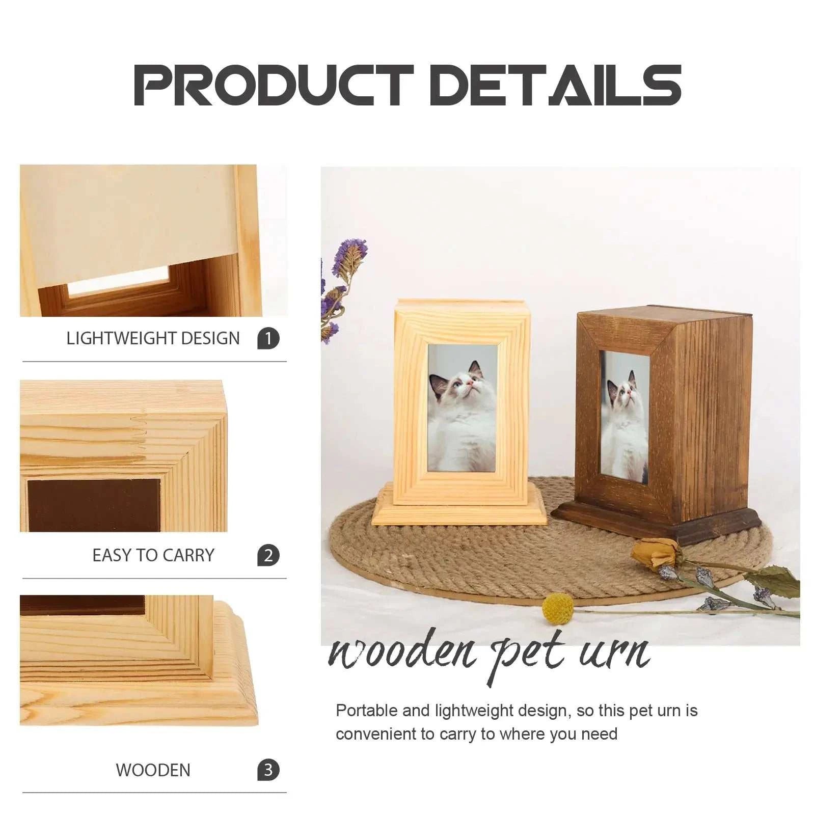 Wooden Pet Ashes Memorial Urn Handcrafted Wooden Pet Memory Box WoodenPetsWooden Pet MemorialPaws And PensWhy Choose a Wooden Pet Ashes Memorial Urn
Honor your pet’s memory with the Wooden Pet Ashes Memorial Urn, a beautifully crafted tribute to keep their spirit close fPaws And Pens