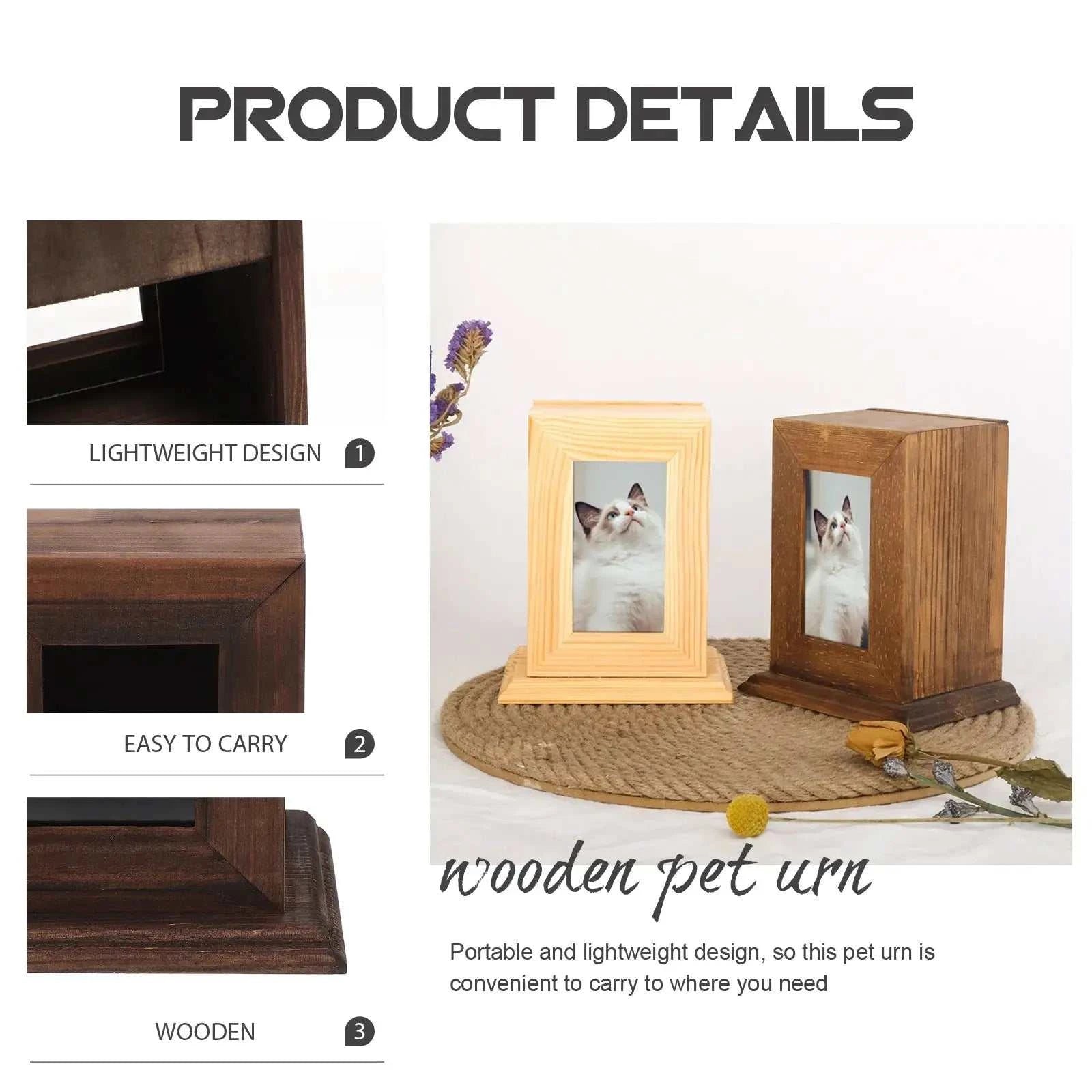 Wooden Pet Ashes Memorial Urn Handcrafted Wooden Pet Memory Box WoodenPetsWooden Pet MemorialPaws And PensWhy Choose a Wooden Pet Ashes Memorial Urn
Honor your pet’s memory with the Wooden Pet Ashes Memorial Urn, a beautifully crafted tribute to keep their spirit close fPaws And Pens