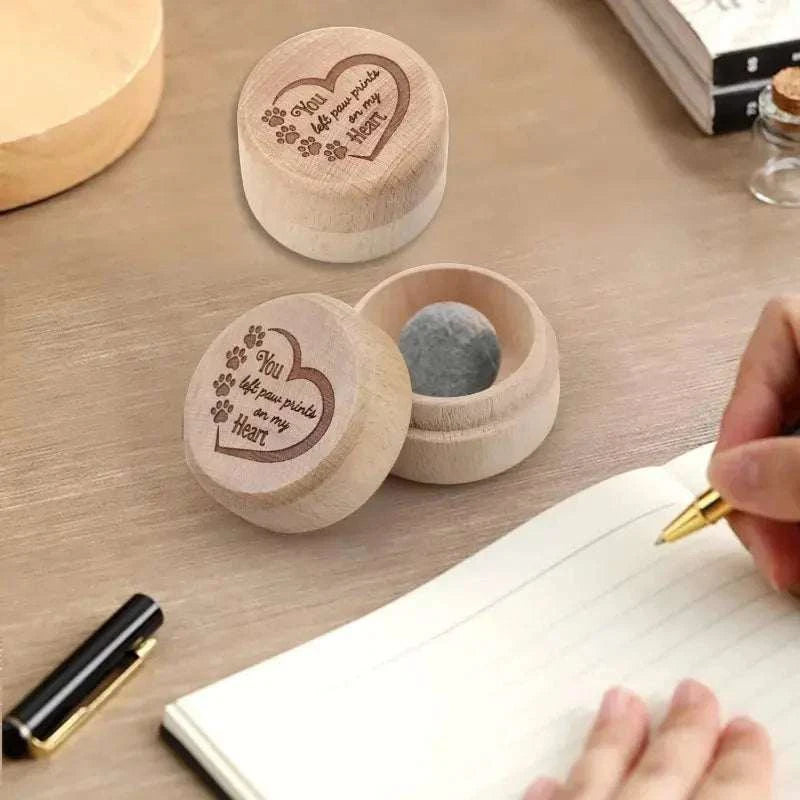 Wooden Pet Memorial Keepsake Box Pet MemorialPaws And PensWooden Pet Memorial Keepsake Box: Cherish Memories Forever
Preserve your pet’s legacy with the Wooden Pet Memorial Keepsake Box, a beautiful and lasting way to storePaws And Pens