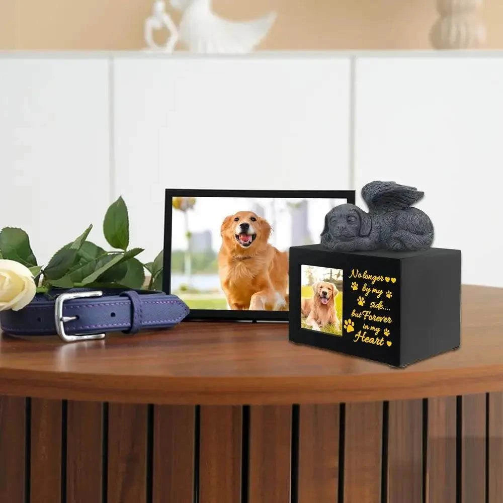 Wooden Pet Urn with Photo FrameWooden Pet UrnPaws And PensWooden Pet Urn: A Beautiful Way to Remember Your Companion
Honor your beloved pet’s memory with the Wooden Pet Urn with Photo Frame, a timeless tribute that combinesPaws And Pens