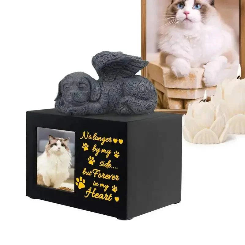 Wooden Pet Urn with Photo FrameWooden Pet UrnPaws And PensWooden Pet Urn: A Beautiful Way to Remember Your Companion
Honor your beloved pet’s memory with the Wooden Pet Urn with Photo Frame, a timeless tribute that combinesPaws And Pens