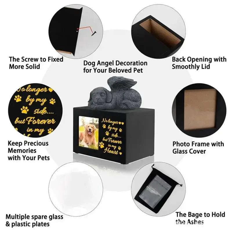 Wooden Pet Urn with Photo FrameWooden Pet UrnPaws And PensWooden Pet Urn: A Beautiful Way to Remember Your Companion
Honor your beloved pet’s memory with the Wooden Pet Urn with Photo Frame, a timeless tribute that combinesPaws And Pens