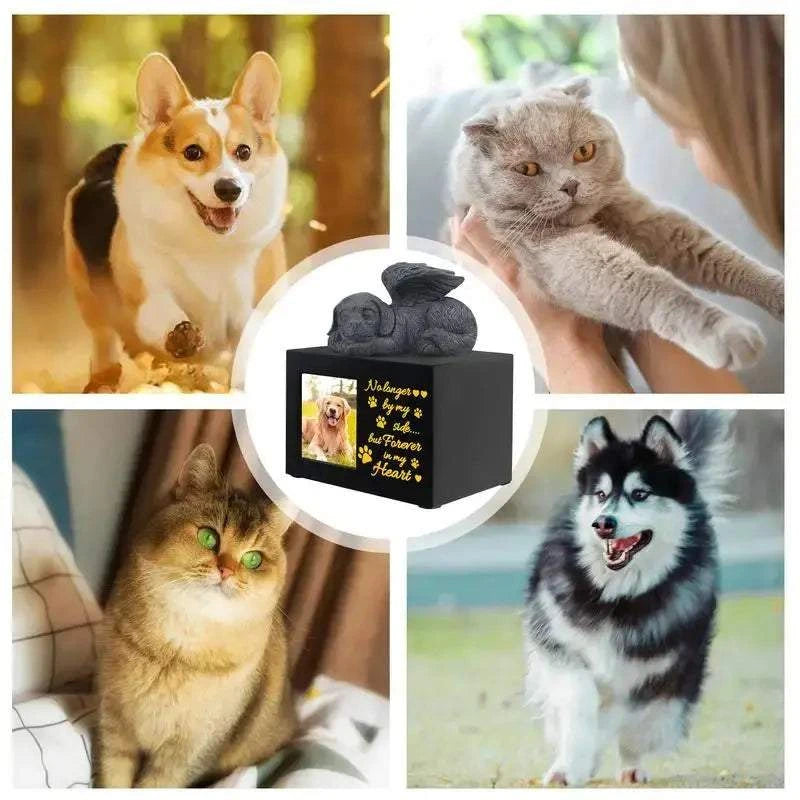 Wooden Pet Urn with Photo FrameWooden Pet UrnPaws And PensWooden Pet Urn: A Beautiful Way to Remember Your Companion
Honor your beloved pet’s memory with the Wooden Pet Urn with Photo Frame, a timeless tribute that combinesPaws And Pens